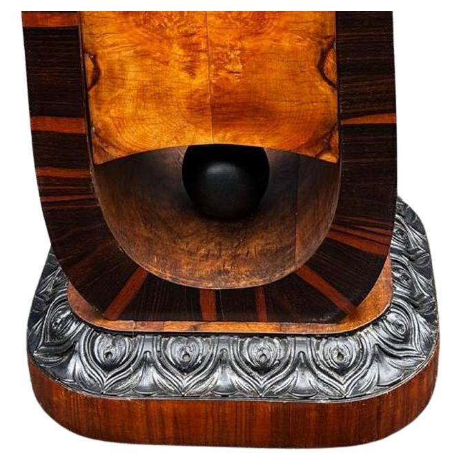 A genuinely rare opportunity to acquire an original high end Art Deco pedestal /torchiere in showroom condition. Go have a little research and you'll see how rare this piece is. Those seasoned Art Deco collectors will understand and appreciate this