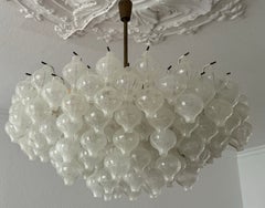 Spectacular Austrian Murano Glass "Tulipan" Chandelier from J.T.Kalmar, 1960s