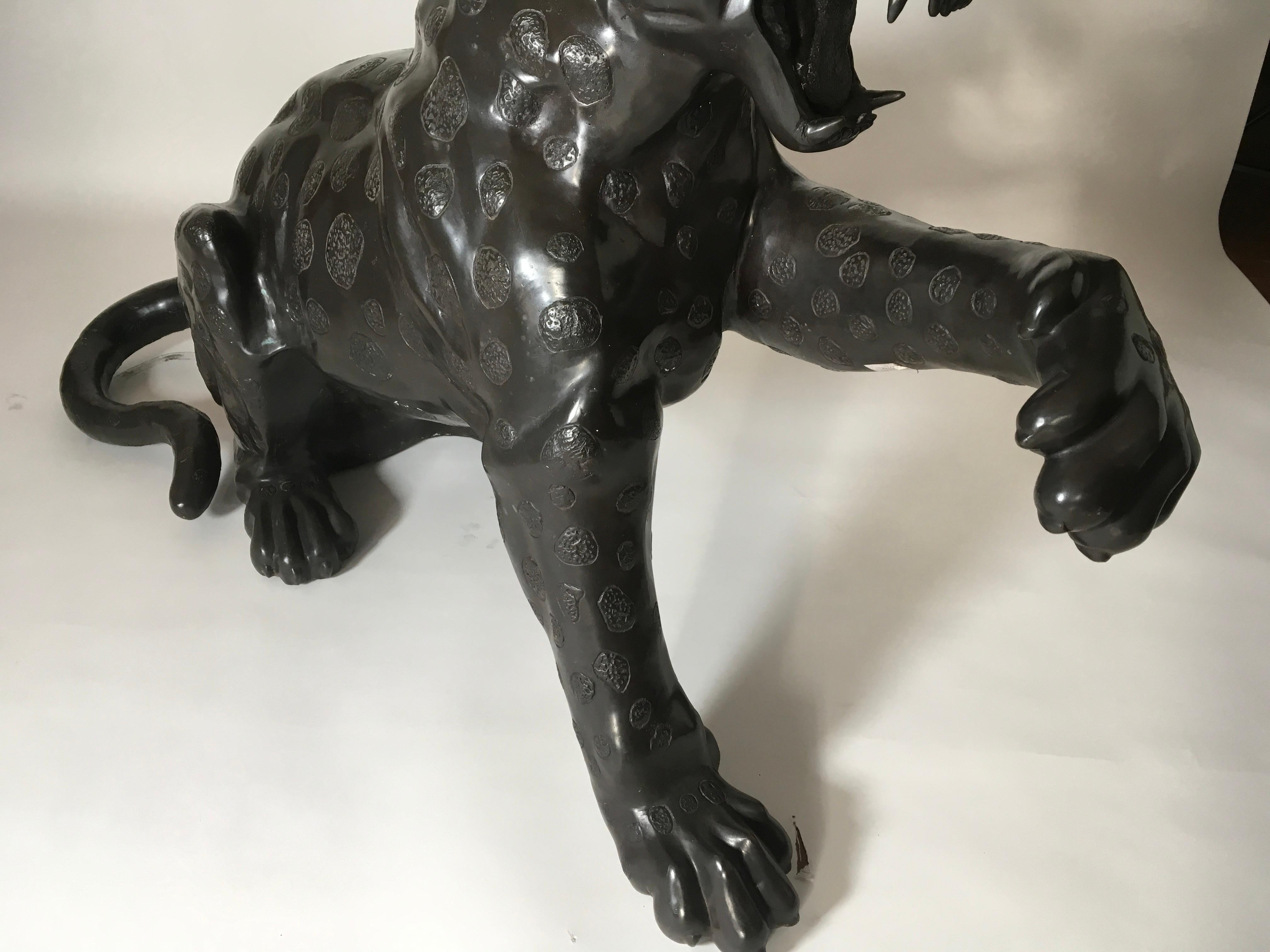 Fin du XVIIe siècle Spectaculaire sculpture en bronze, Italie en vente
