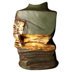 Spectaculaire vase en bronze d
Ikeda Masuo, l
un des plus grands artistes du métal du C.C.