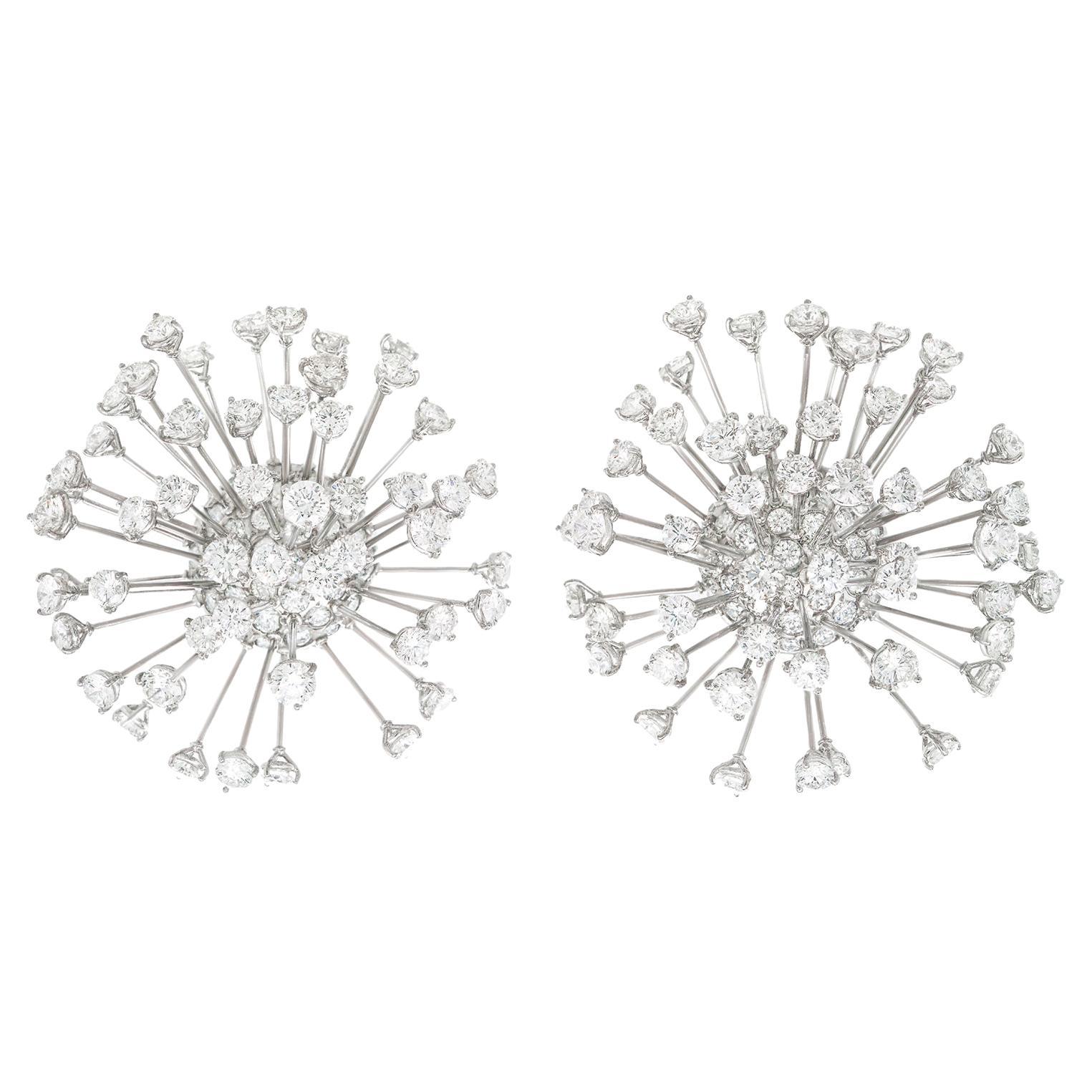 Spectacular Cantamessa En-Tremblant Diamond Earrings