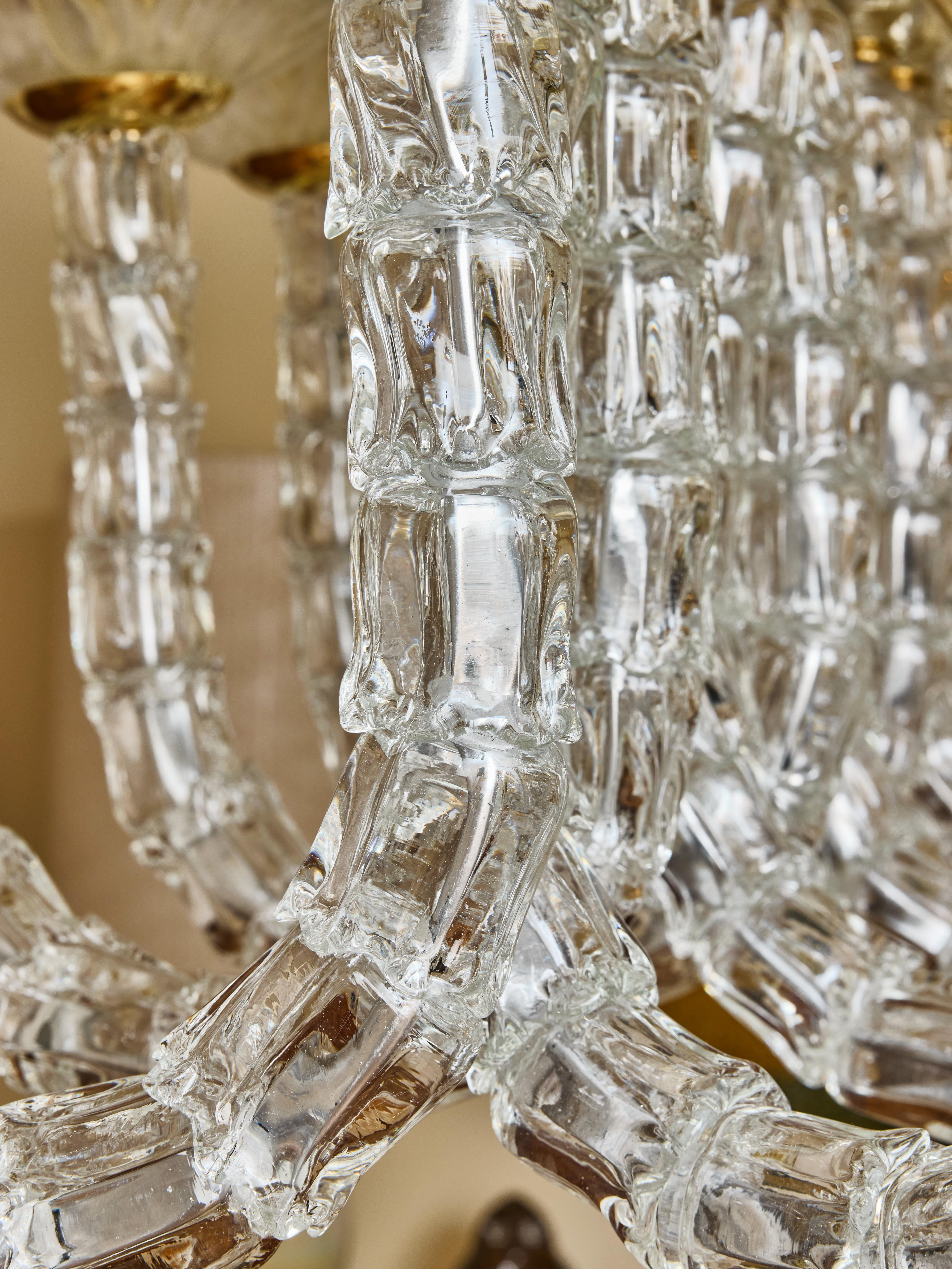 XXI secolo e contemporaneo Spettacolare lampadario a Murano dello Studio A. Glustin in vendita