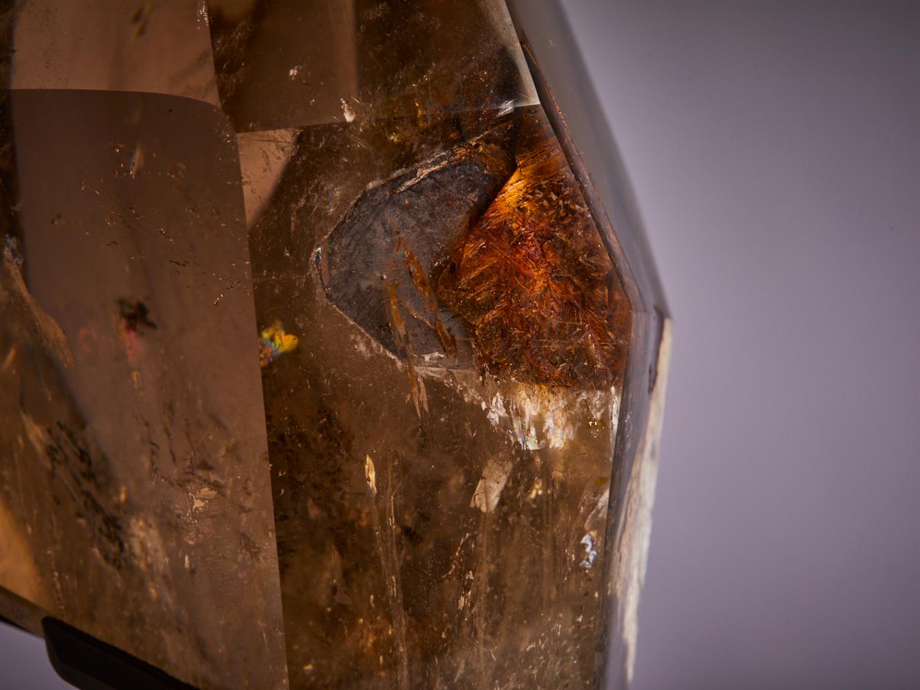 Fino al XVIII secolo Citrino spettacolare: Perfezione lucida dal Brasile in vendita