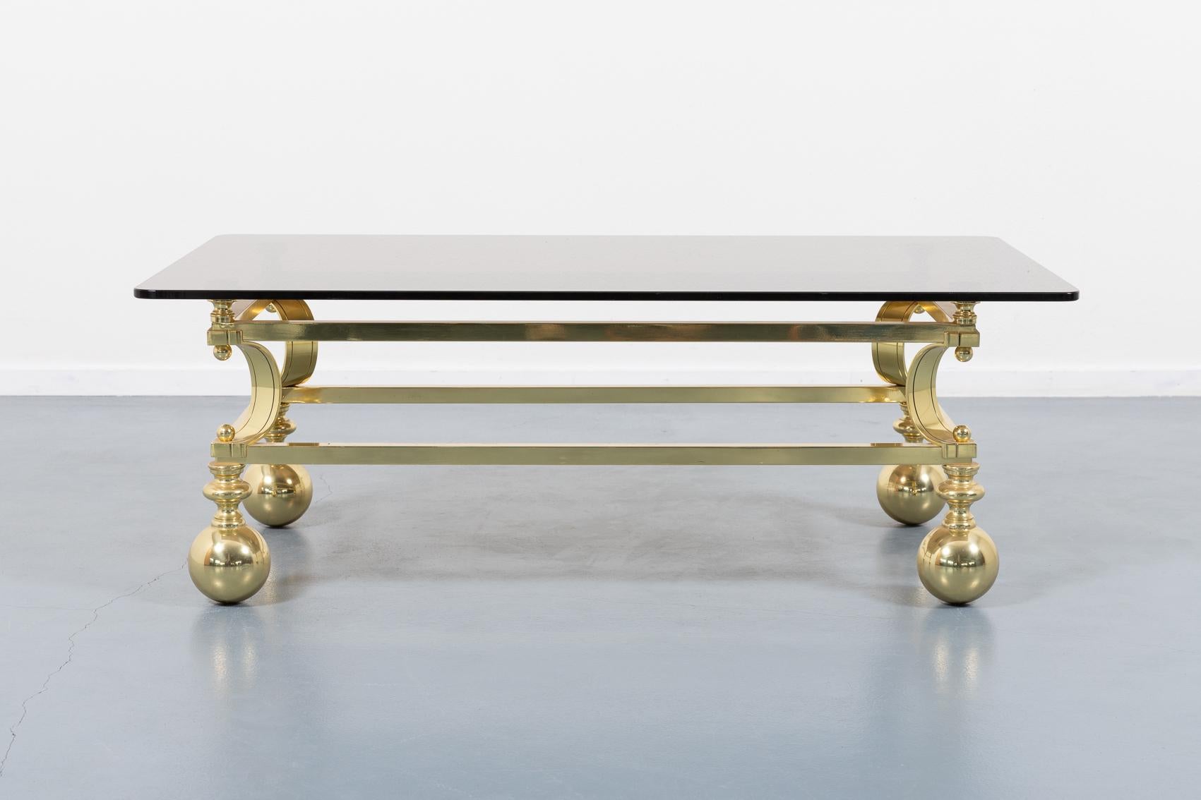 Steel Spectacular coffee table from Marzio Cecchi, Italy 1970’s For Sale