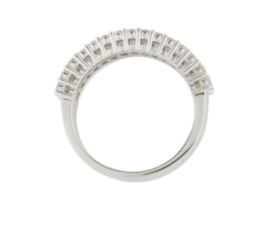 Women's or Men's Spectacular Diamond 14k Band Ring For Sale