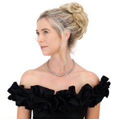 Spectaculaire collier de diamants Kurt Aepli pour Menrad Burch
