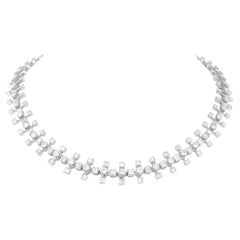Spectaculaire collier de diamants Kurt Aepli pour Menrad Burch