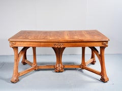 Spectacular dining table by Eugène Gaillard ca.1900