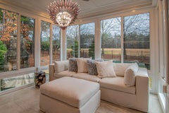 Spectacular Elegant Pink Glass Chandelier, Murano