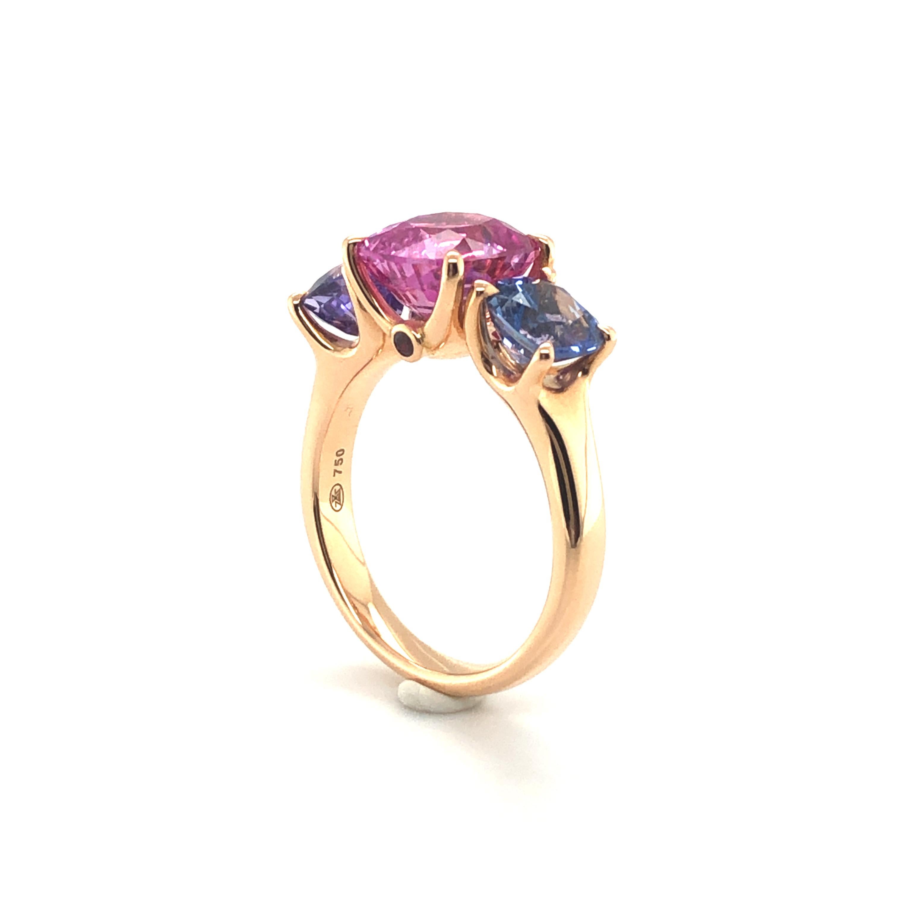 sapphire trilogy rings