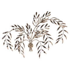 Spektakuläre Floral Wandleuchte von Hans Kögl, 1970er Jahre