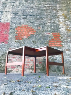 Spectacular France And Son Danish L-shaped Coffee Table Mid Century