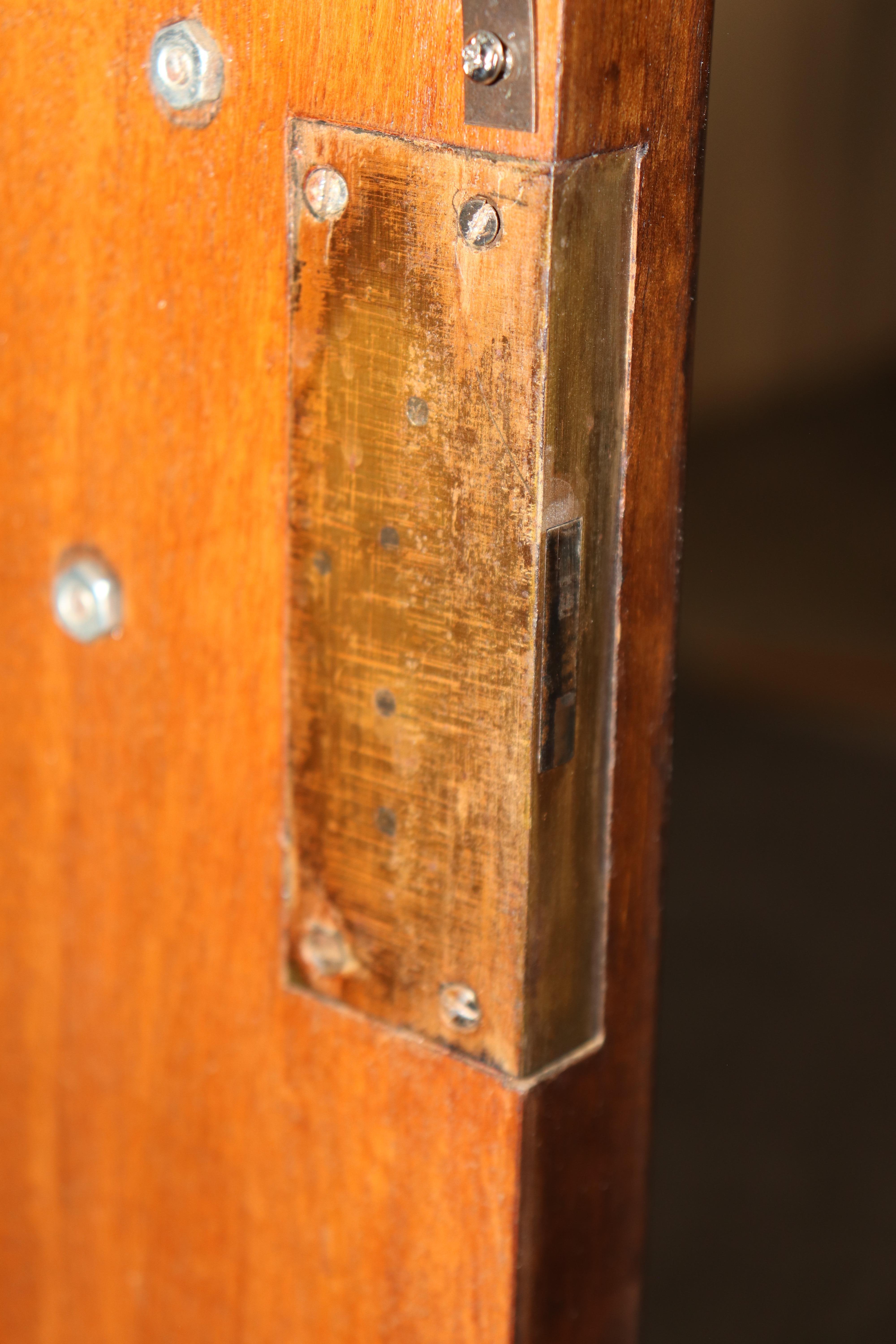 Spettacolare buffet francese degli anni '30 con piano in mogano e marmo Art Déco in vendita 2