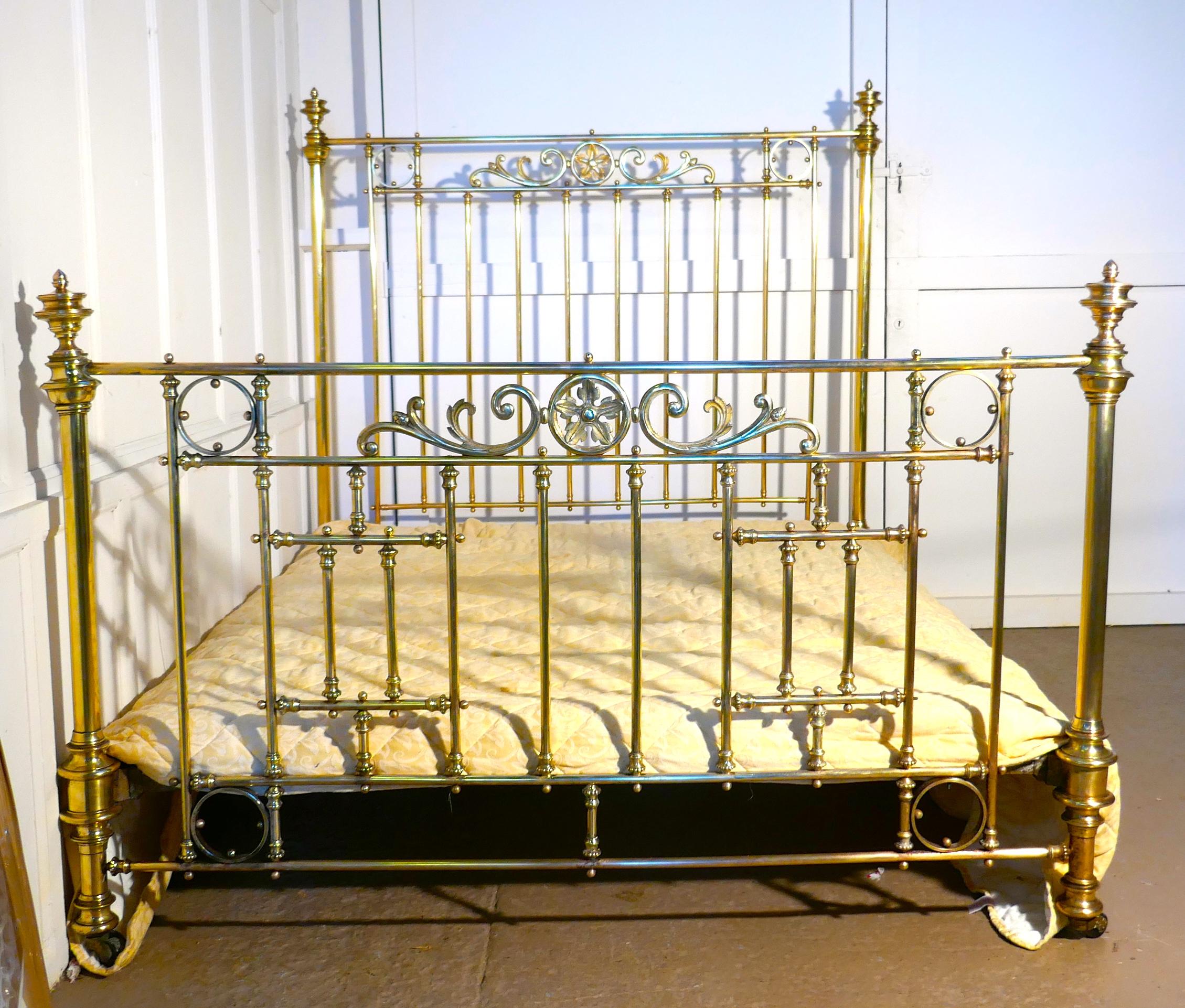 art nouveau bed