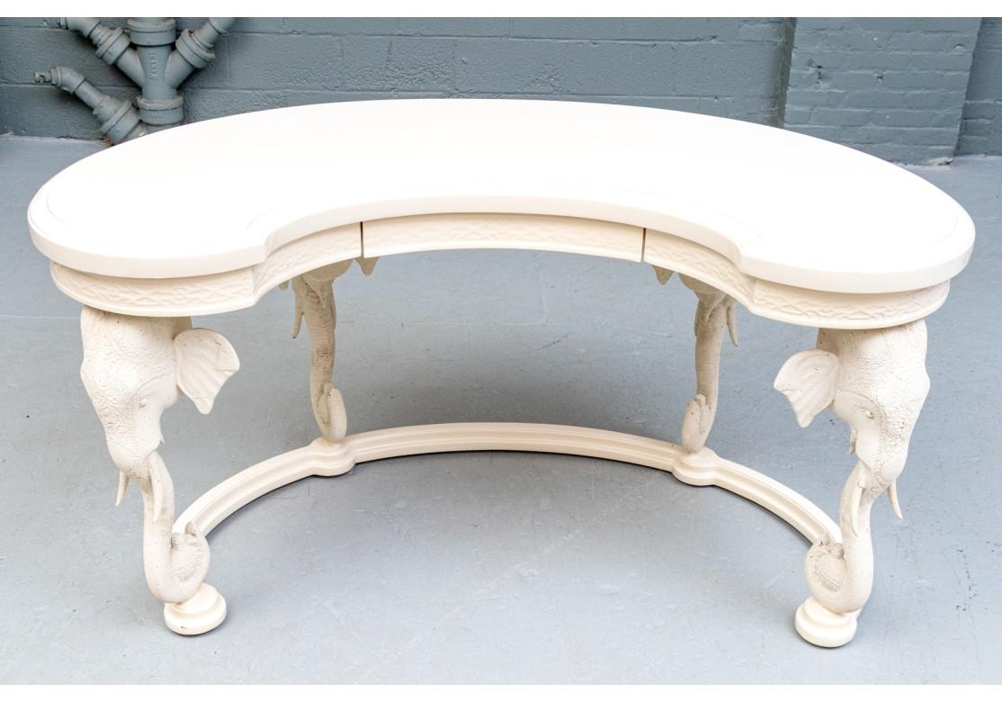 Spectacular Gampol Stoll Co. Elephant Desk im Angebot 8