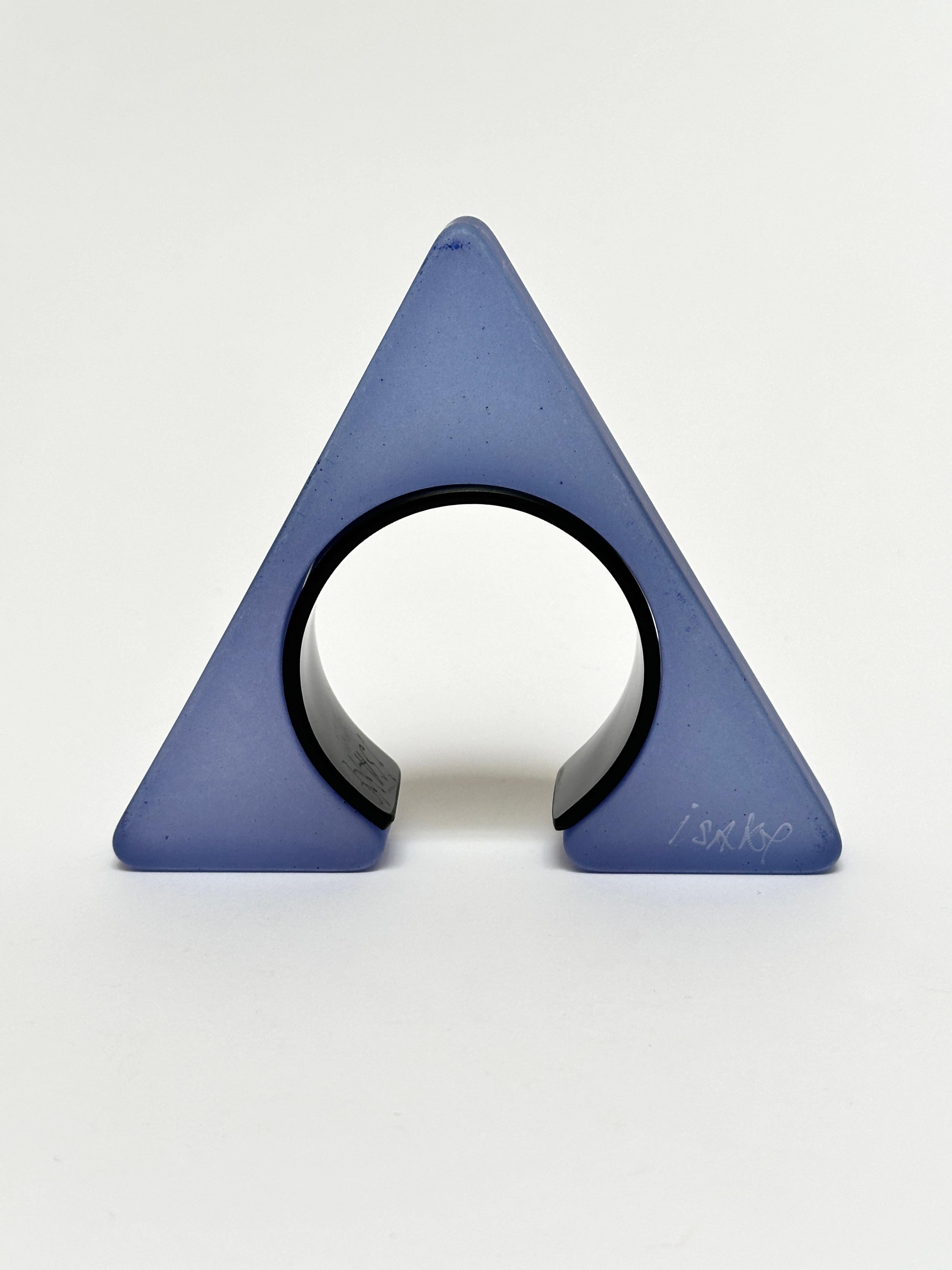 Spectacular Geometric Cuff, Isaky, Paris c. 1980 For Sale 2