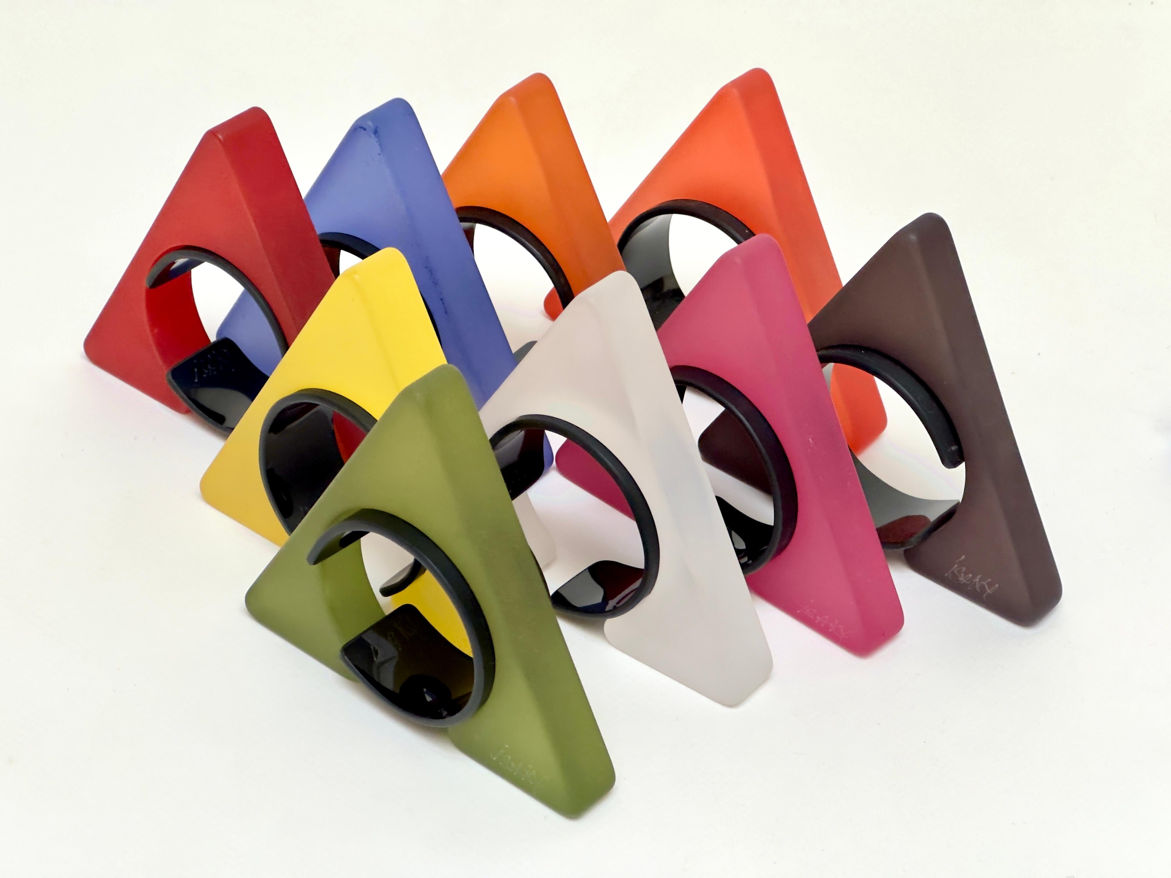 Spectacular Geometric Cuff, Isaky, Paris c. 1980 For Sale 2