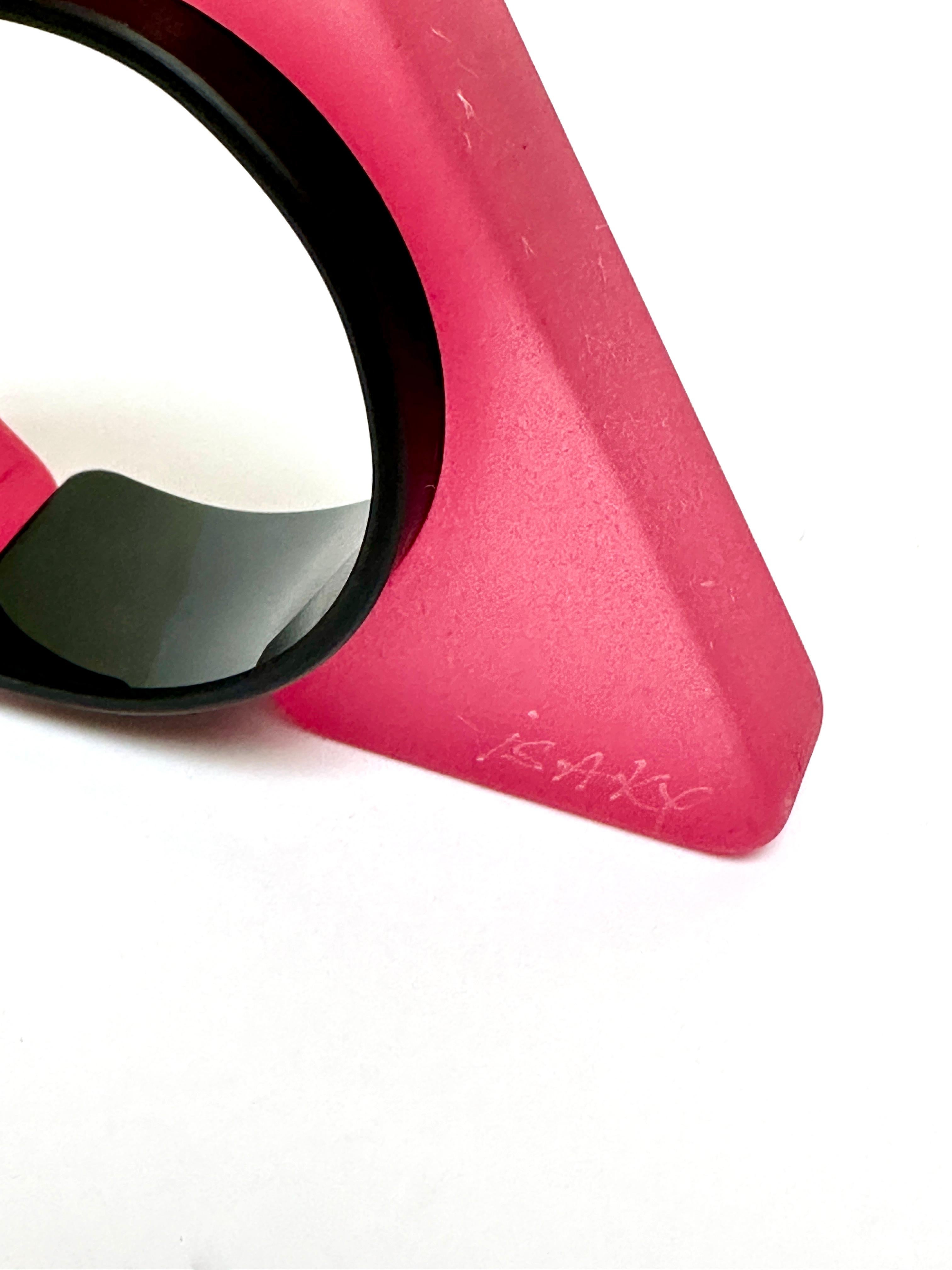 Spectacular Geometric Cuff, Isaky, Paris c. 1980 For Sale 3