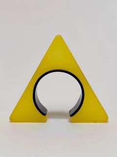 Spektakuläre geometrische Manschette, Isaky, Paris, um 1980