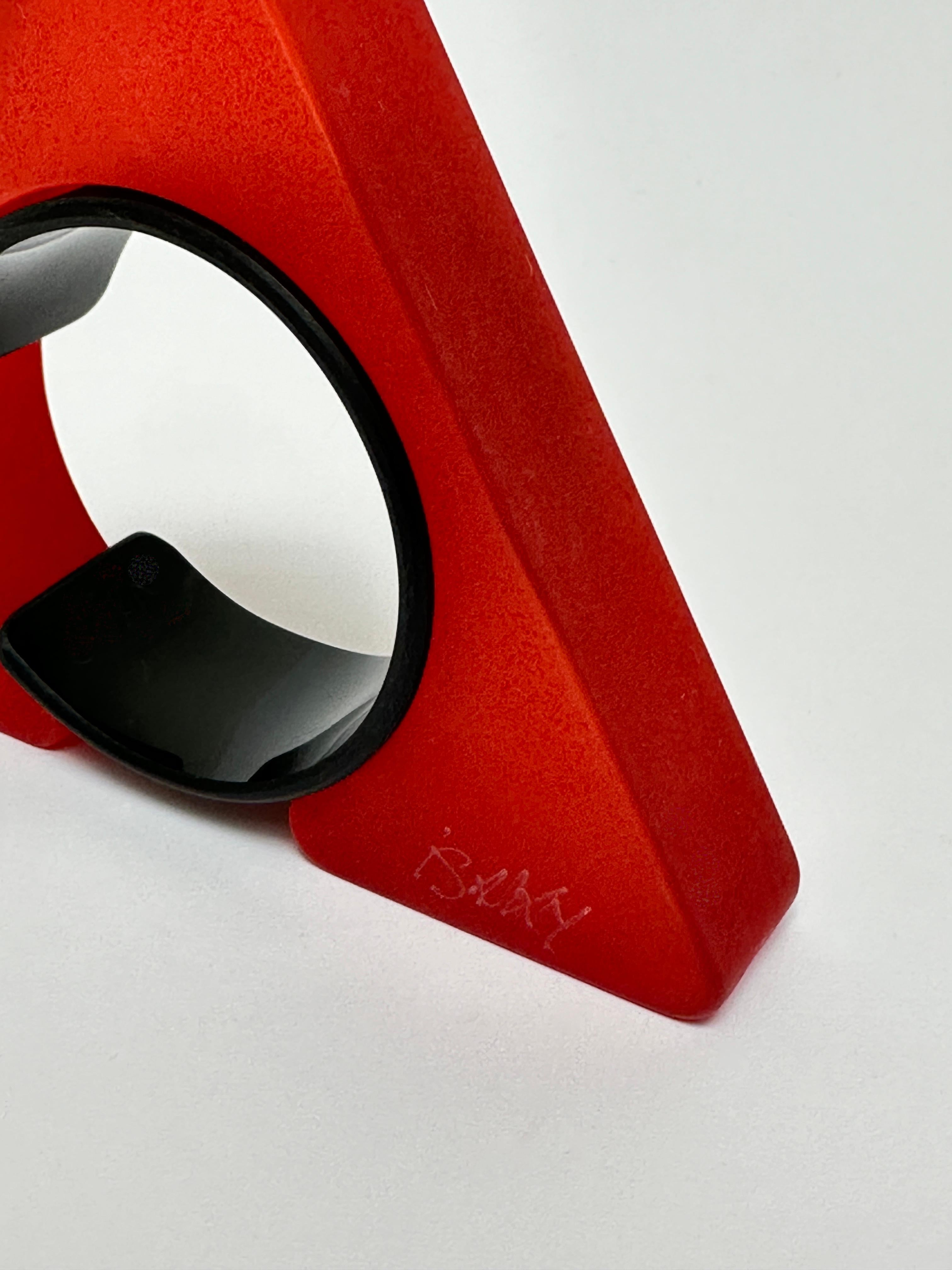 Space Age Spectacular Geometric Cuff, Isaky, Paris c. 1980 For Sale
