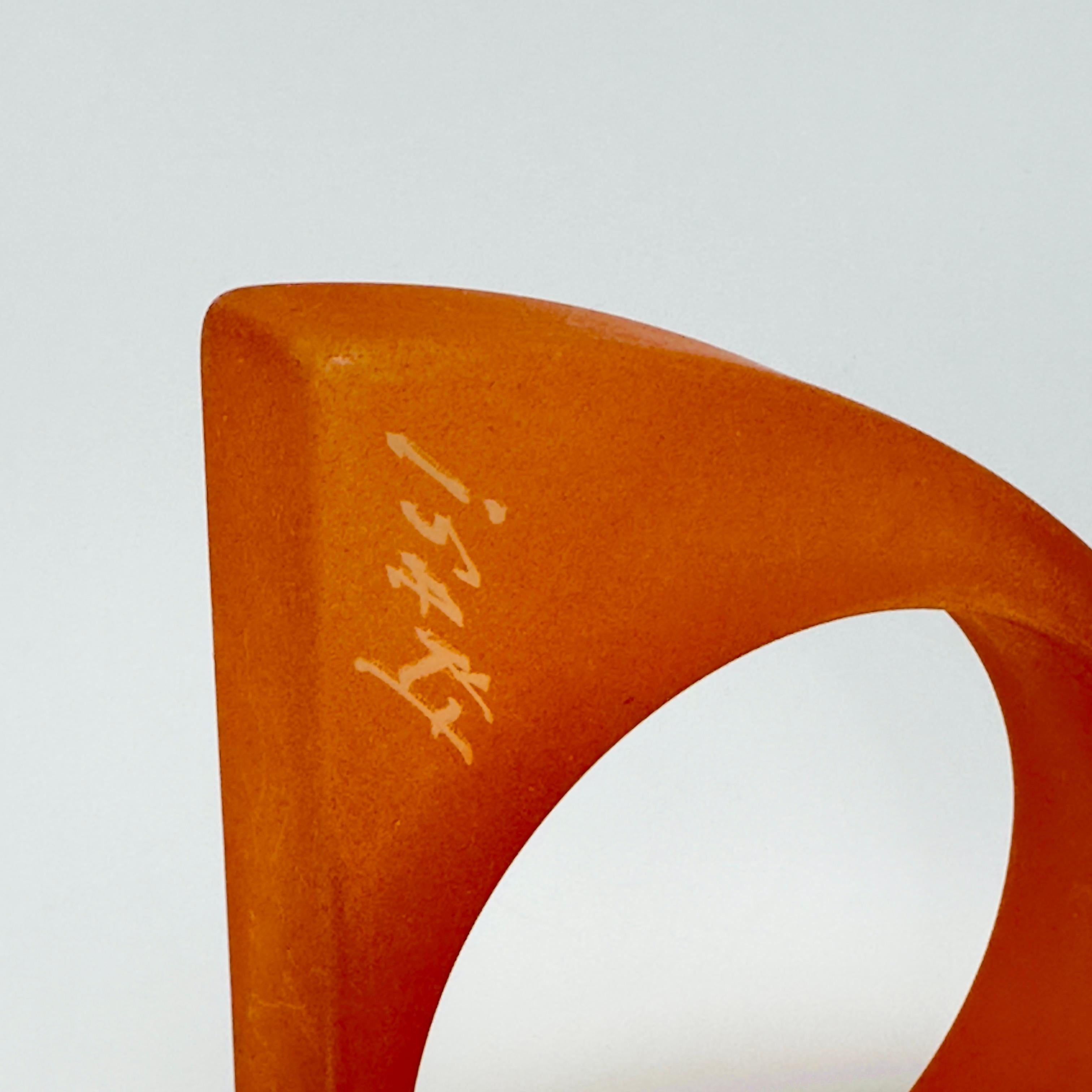 French Spectacular Geometric Cuff, Isaky, Paris c. 1980 For Sale