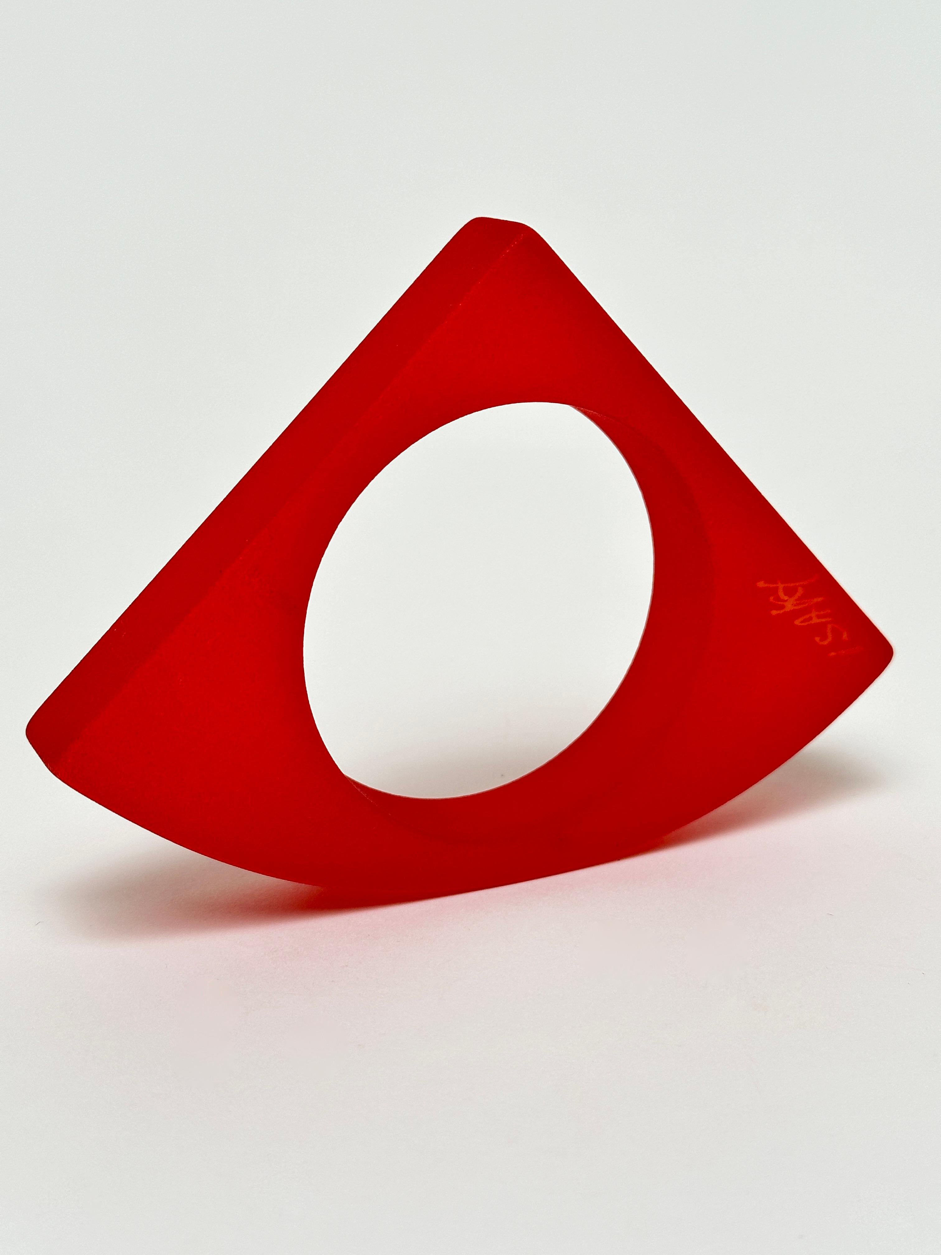 French Spectacular Geometric Cuff, Isaky, Paris c. 1980 For Sale