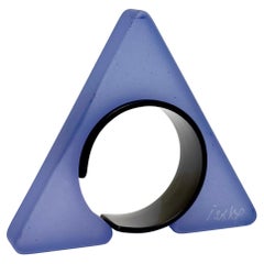 Spettacolare bracciale geometrico, A.I.C., Parigi, 1980 ca.