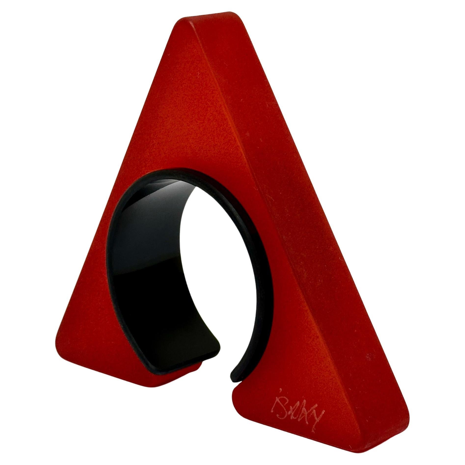 Spectacular Geometric Cuff, Isaky, Paris c. 1980