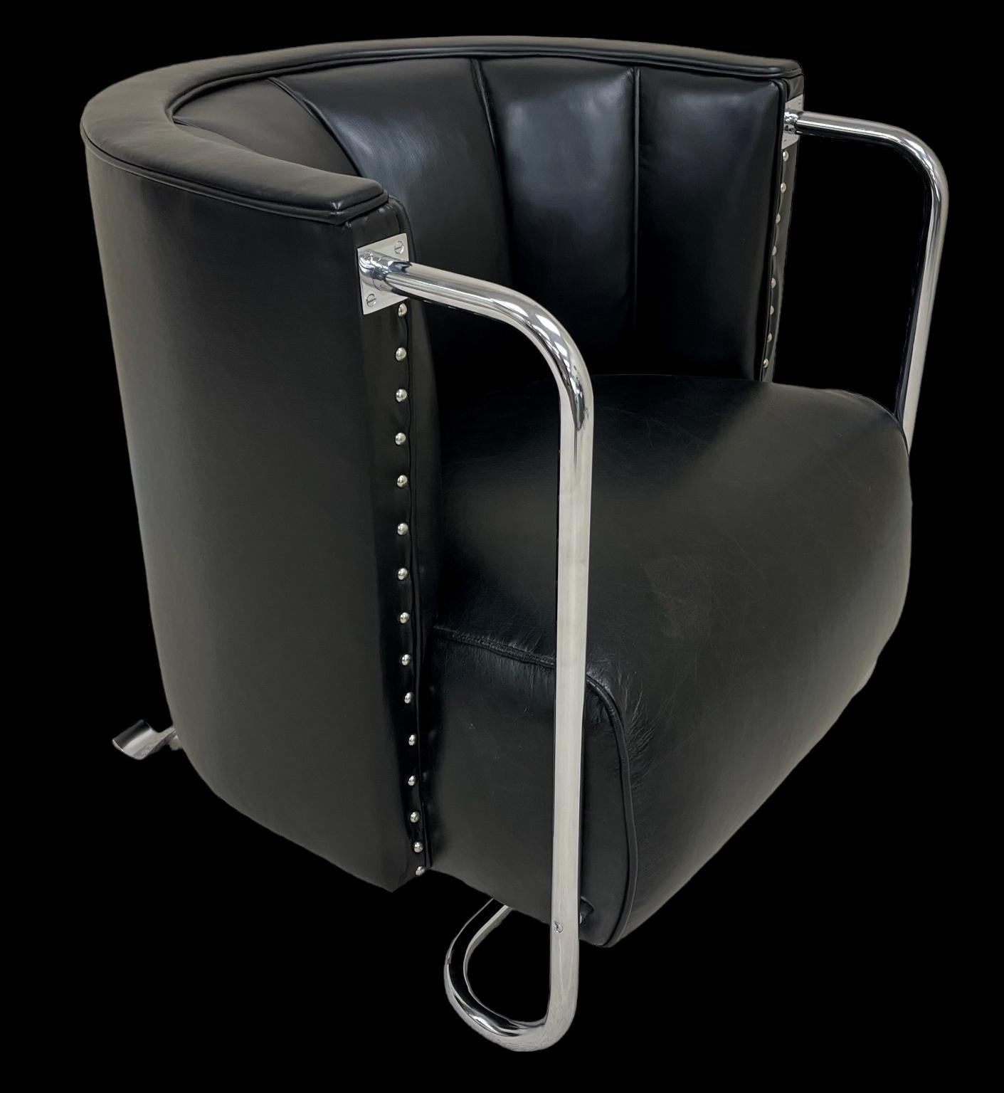Spectacular Gilbert Rohde Chair for the Troy Sunshade Company, circa 1934-1937 For Sale 1