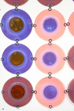 Spettacolare paravento in vetro di Michael and Frances Higgins