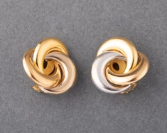 Spectacular Gold Vintage Earrings