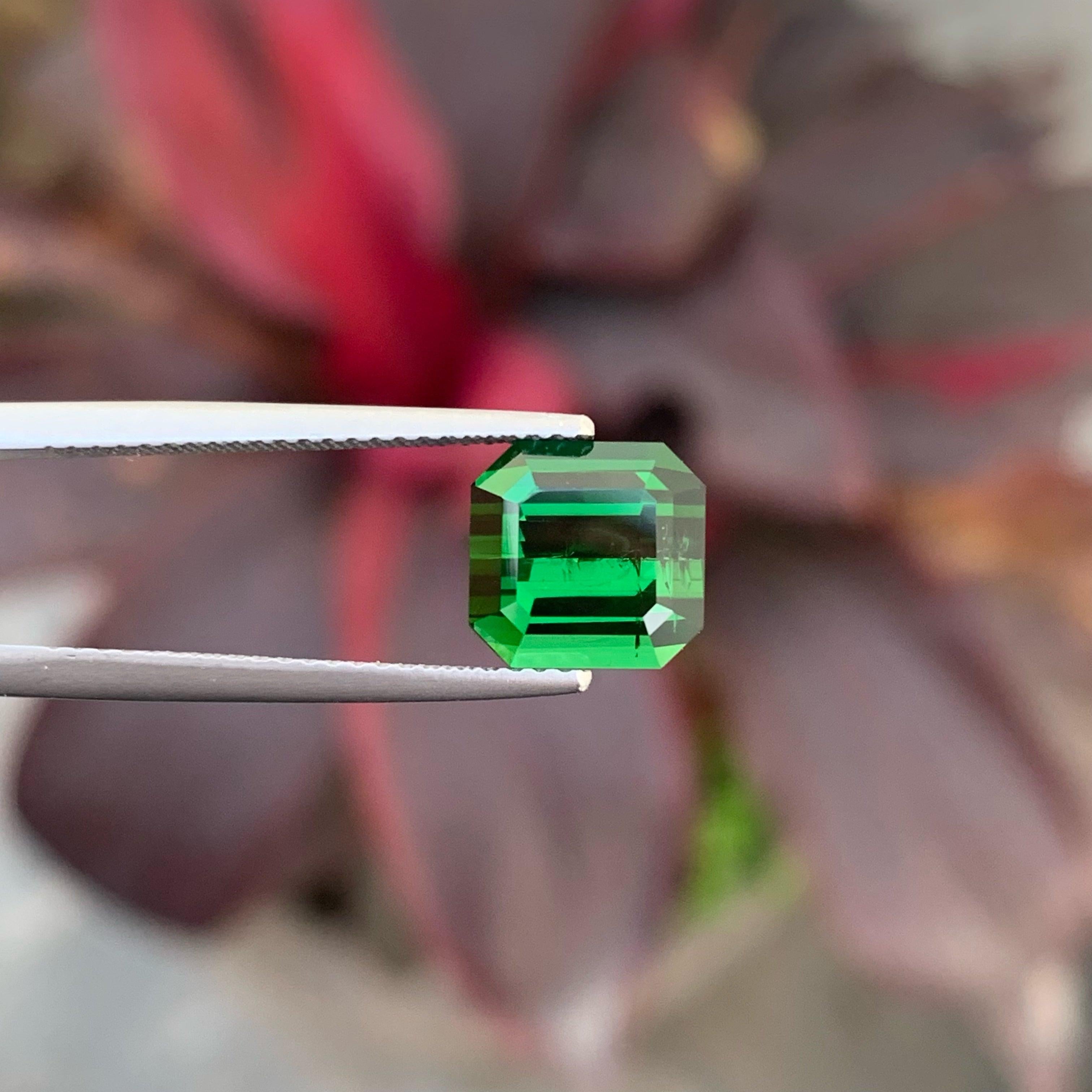 Spectacular Grass Green Tourmaline Gemstone, Available For Sale At Wholesale Price Natural High Quality 3.35 Carats SI Clarity Untreated Tourmaline From Afghanistan.

Product Information:
GEMSTONE TYPE:	Spectacular Grass Green Tourmaline