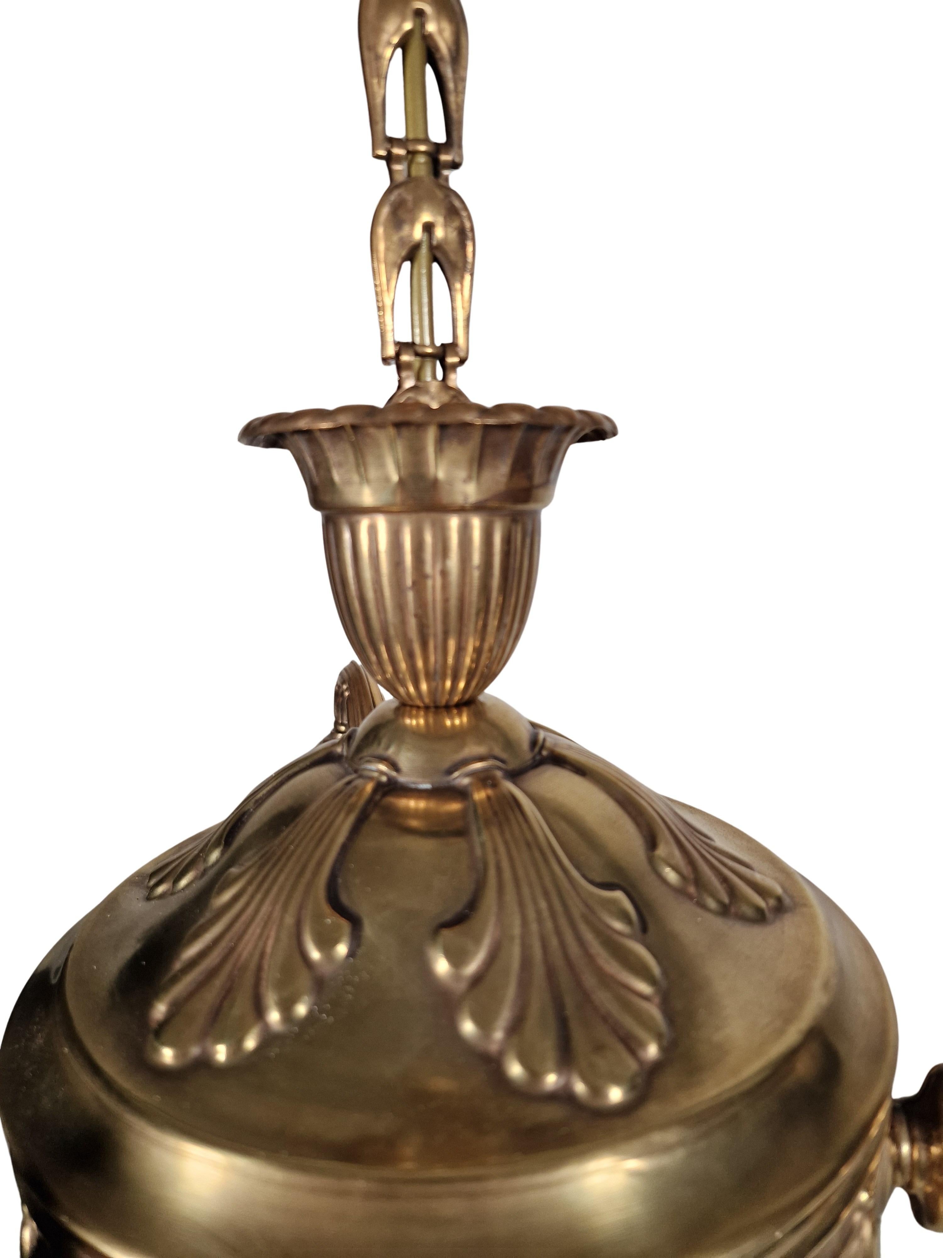 Spektakulärer Hängeleuchter, Jugendstil 1910, Österreich (Österreichisch) im Angebot