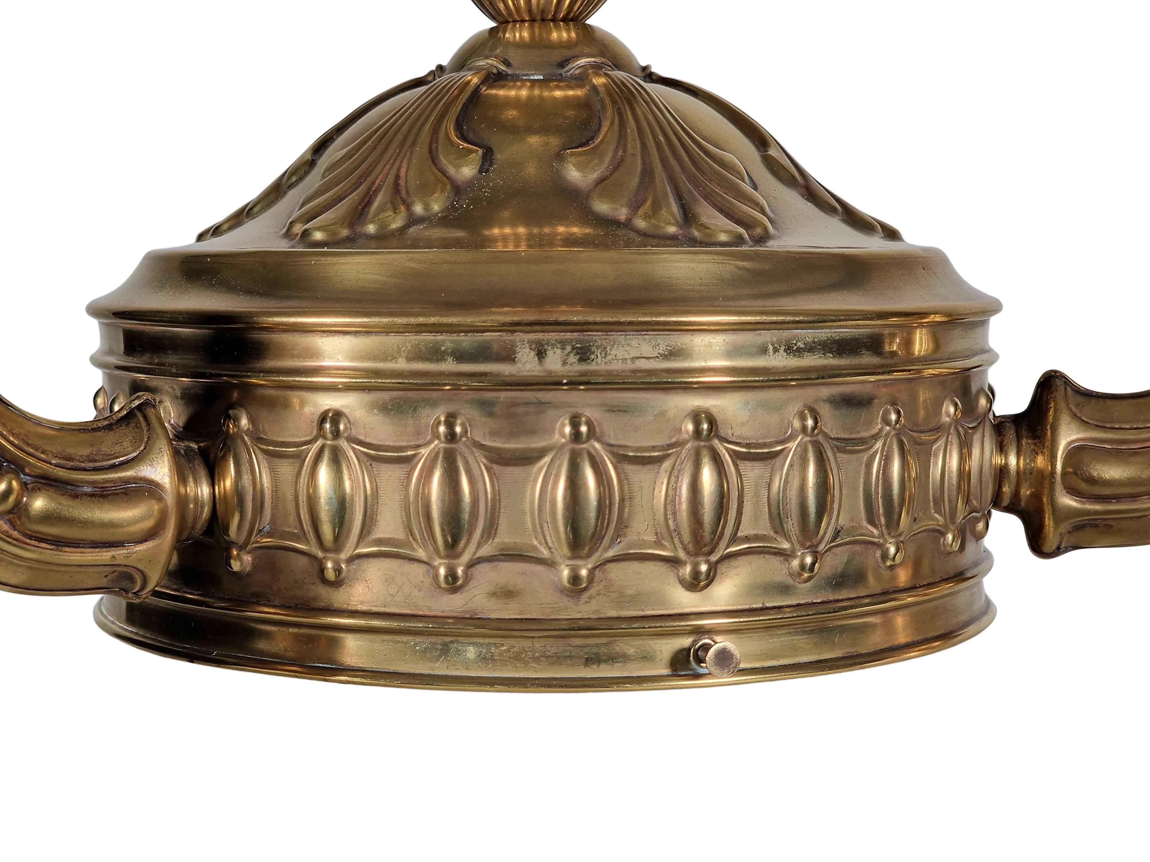 Spektakulärer Hängeleuchter, Jugendstil 1910, Österreich im Zustand „Hervorragend“ im Angebot in Wien, AT