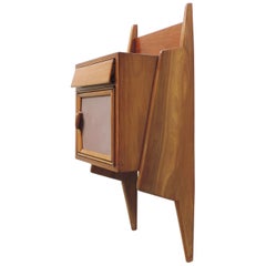 Spectacular Italian 1950s Bed Side Table