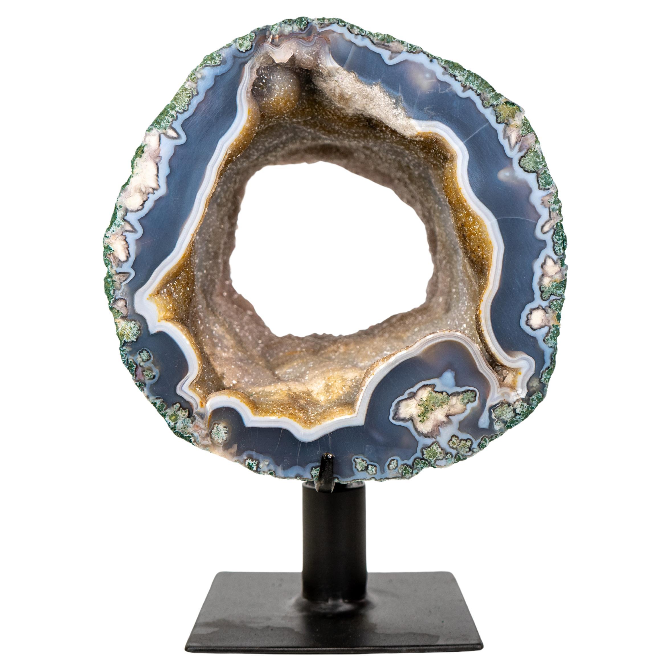 Spectacular Landscape Agate Geode Portal For Sale