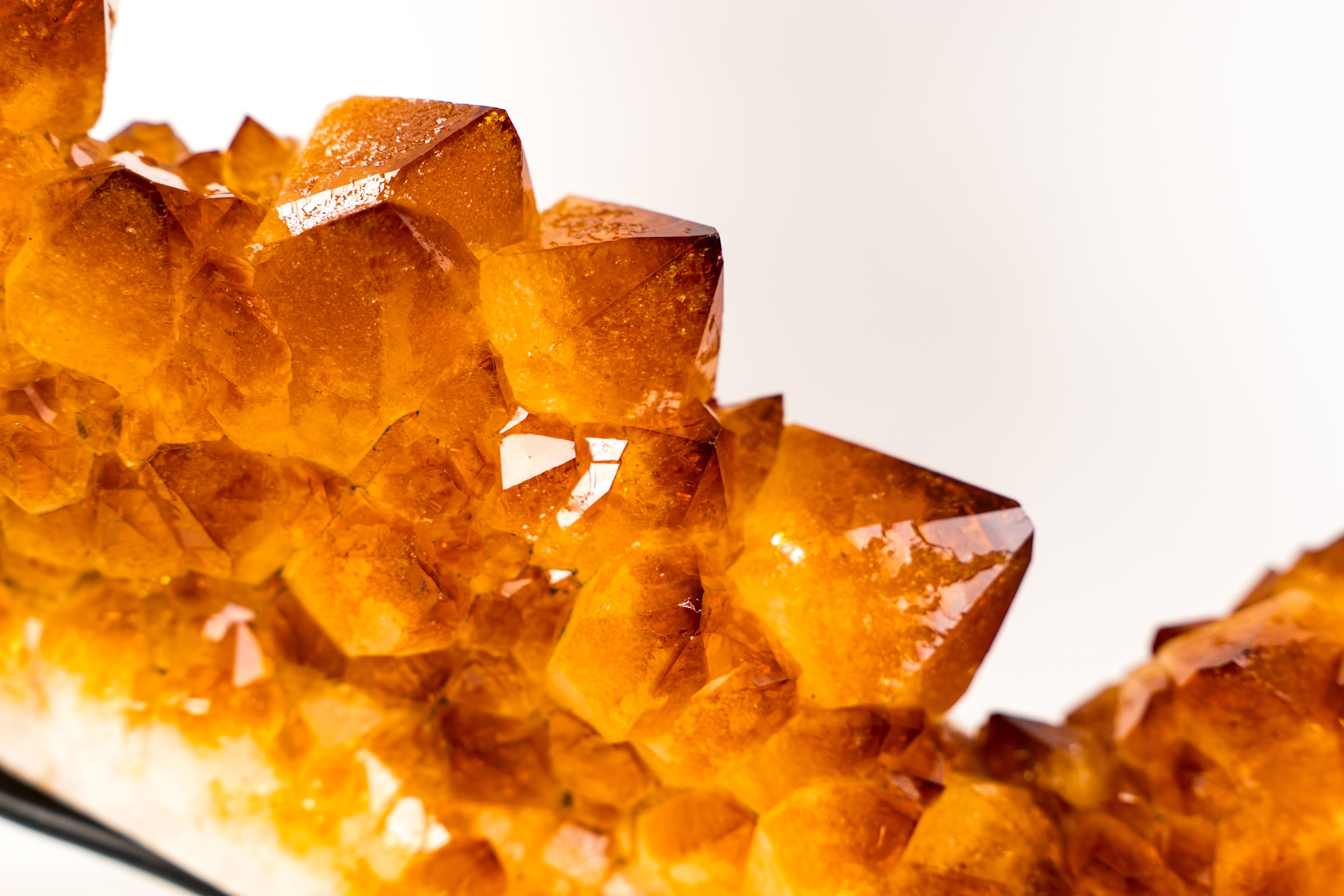 Spectacular Large Citrine Geode Portal For Sale 1