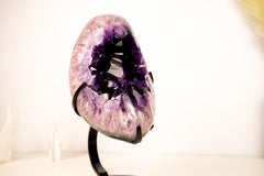 Espectacular Racimo Grande de Amatista Media Luna