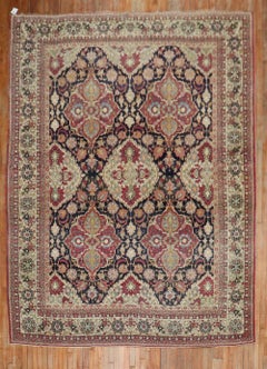 Spectacular Large Scale Traditional Kerman Rug