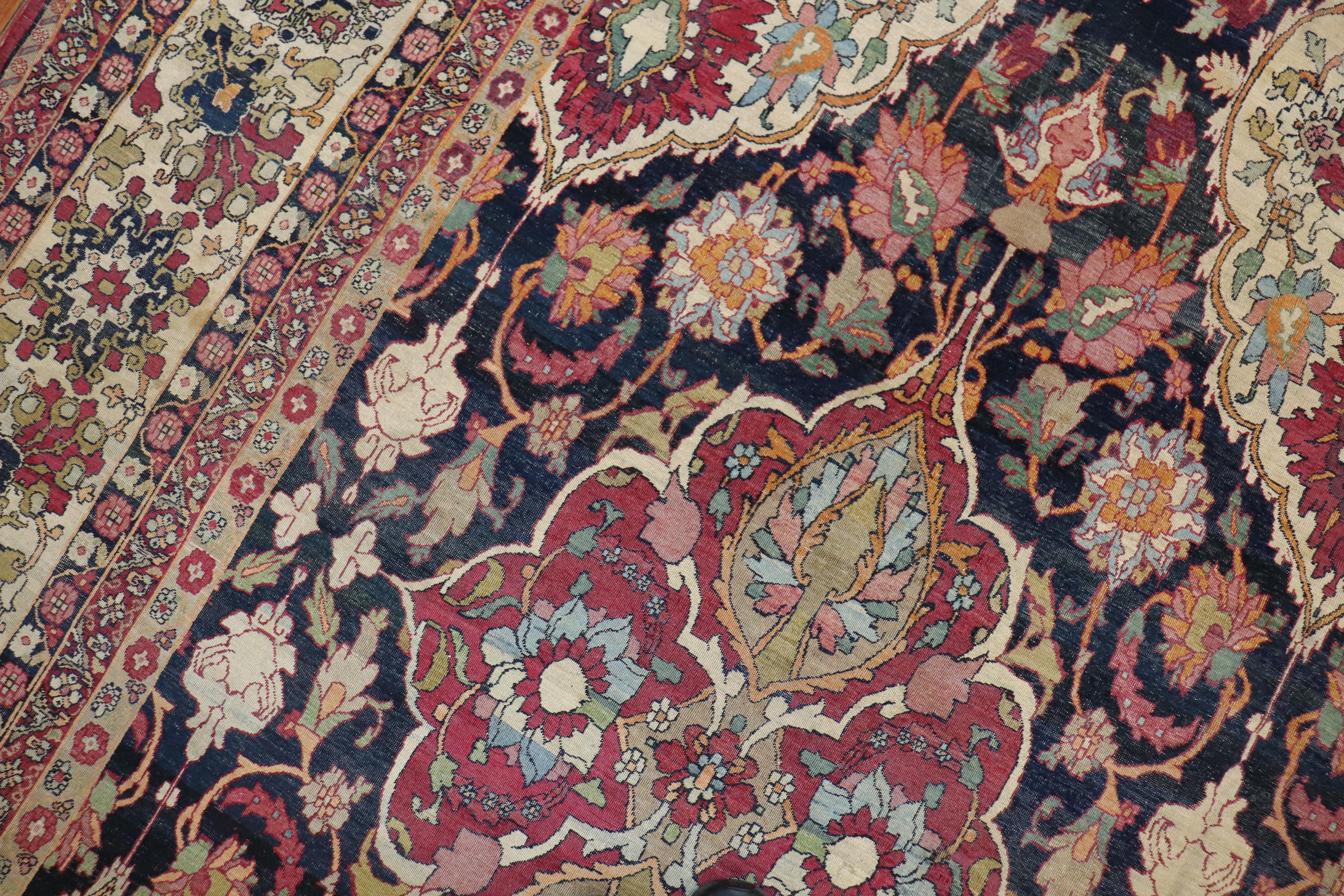 20th Century Spectacular Large Scale Traditional Kerman Rug For Sale