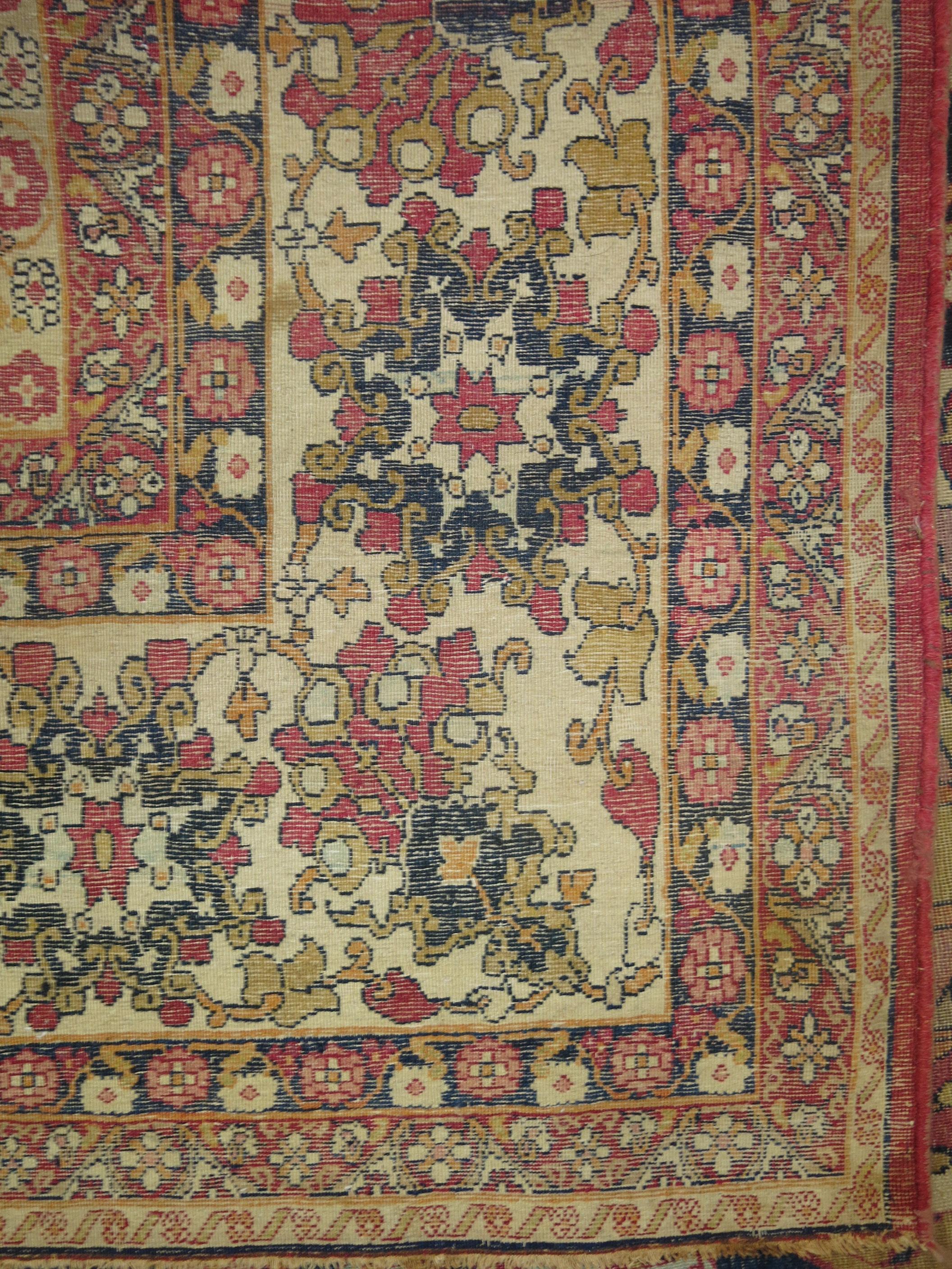 Persian Spectacular Large Scale Traditional Kerman Rug For Sale