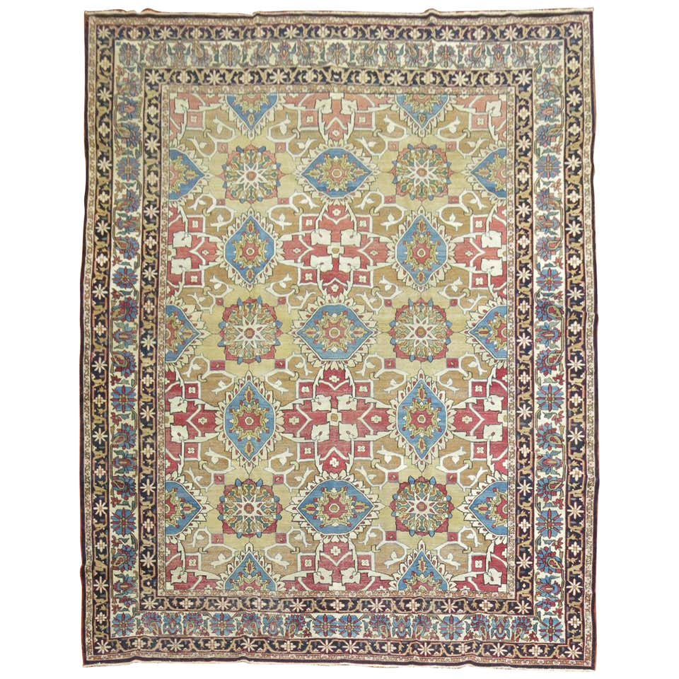 19th Century Lavar Kirman Rug For Sale at 1stDibs | kirman lavar