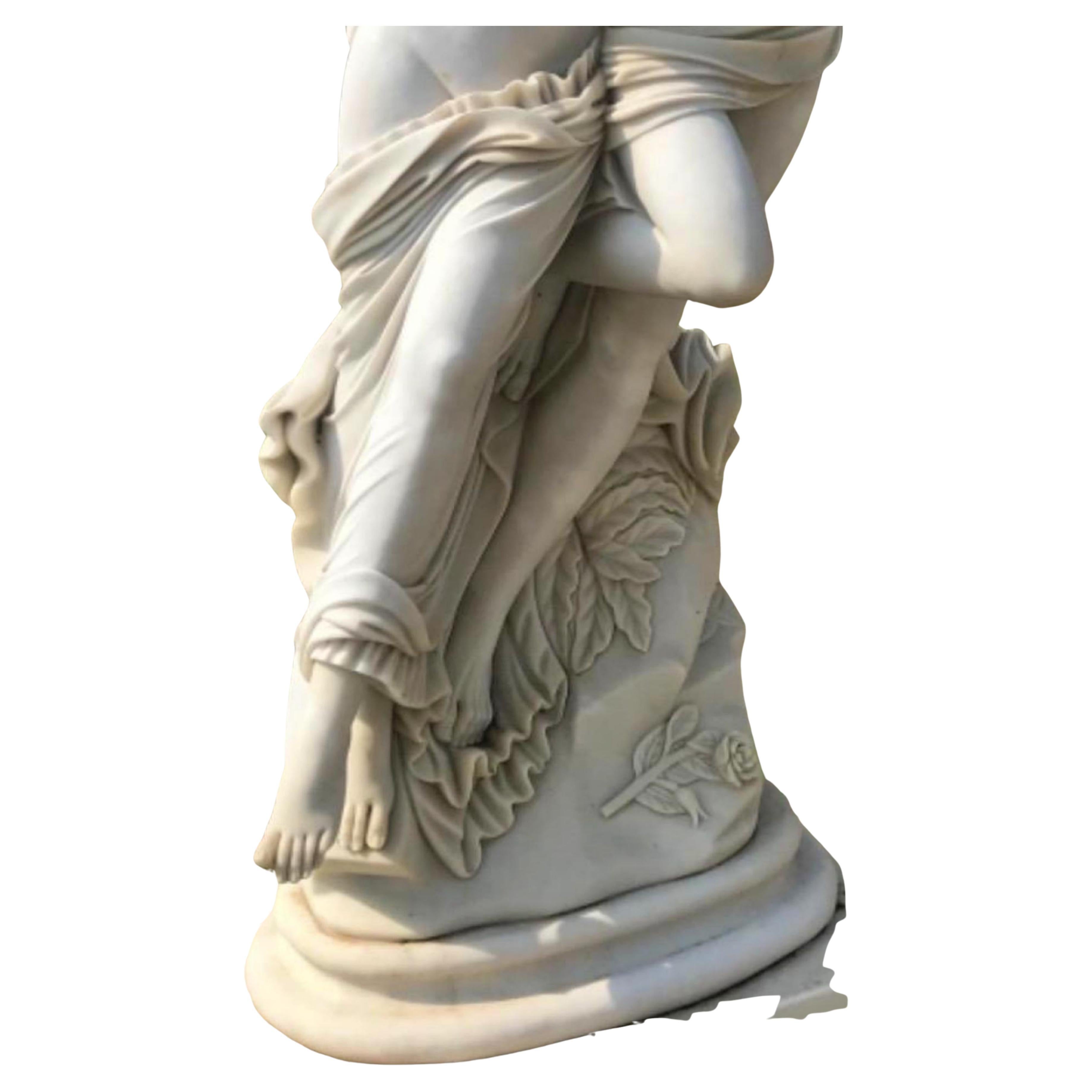 Italian Spectacular Marble Sculpture 