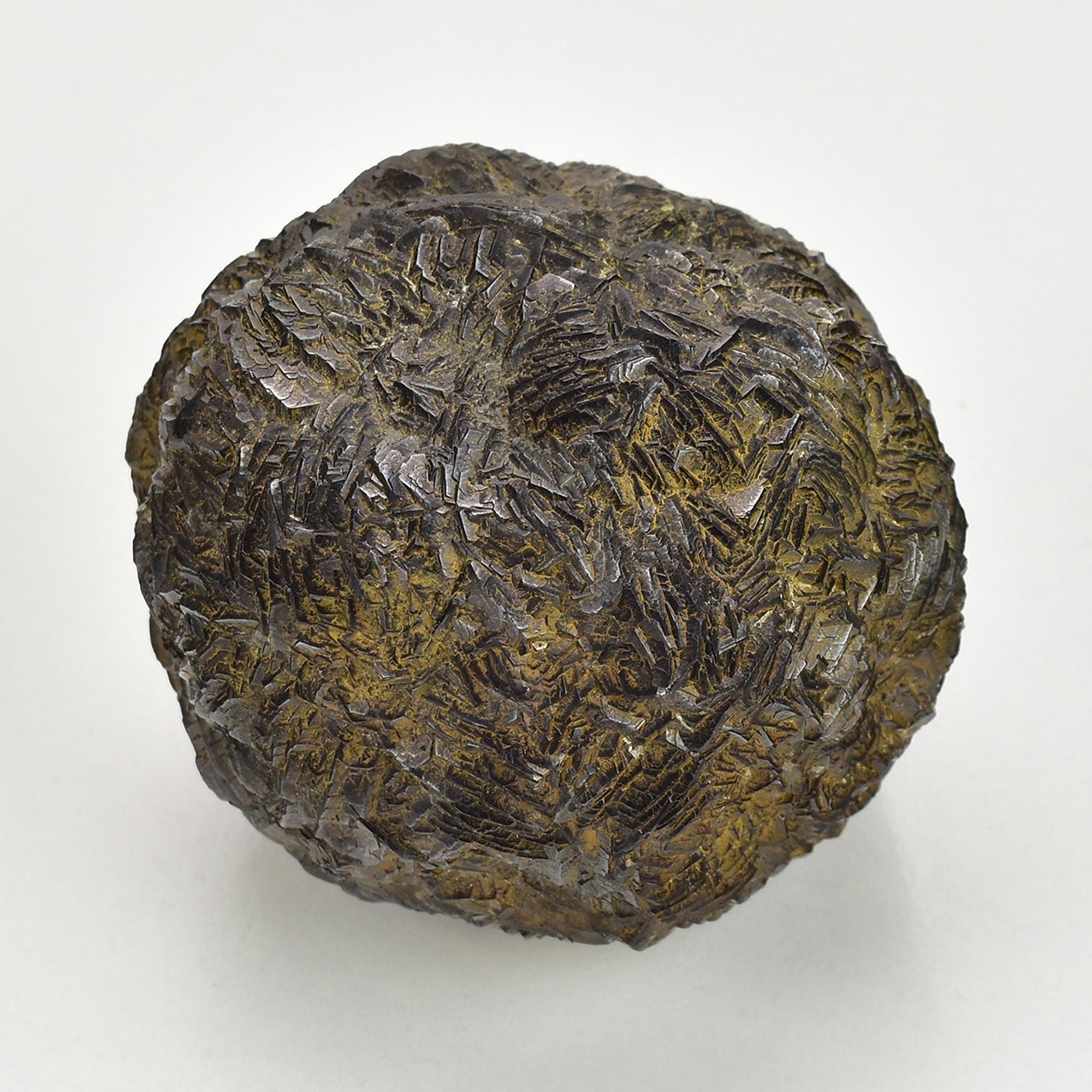 Spektakuläre Marcasite Nodule Pyrit Fool's Gold Exemplar Kugel, Frankreich (Stein) im Angebot