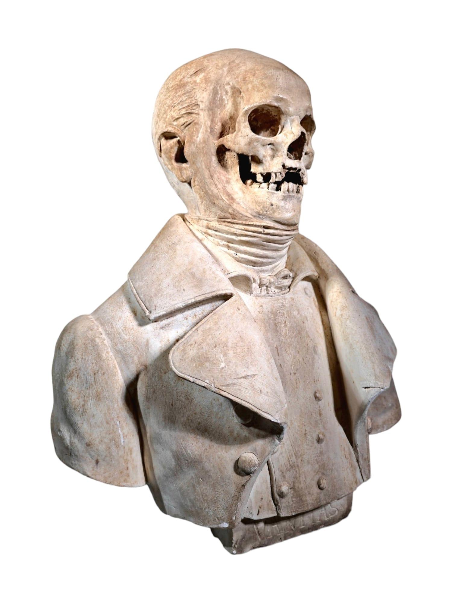 Spectacular Memento Mori Vanitas from the 19th Century - Italy For Sale 14