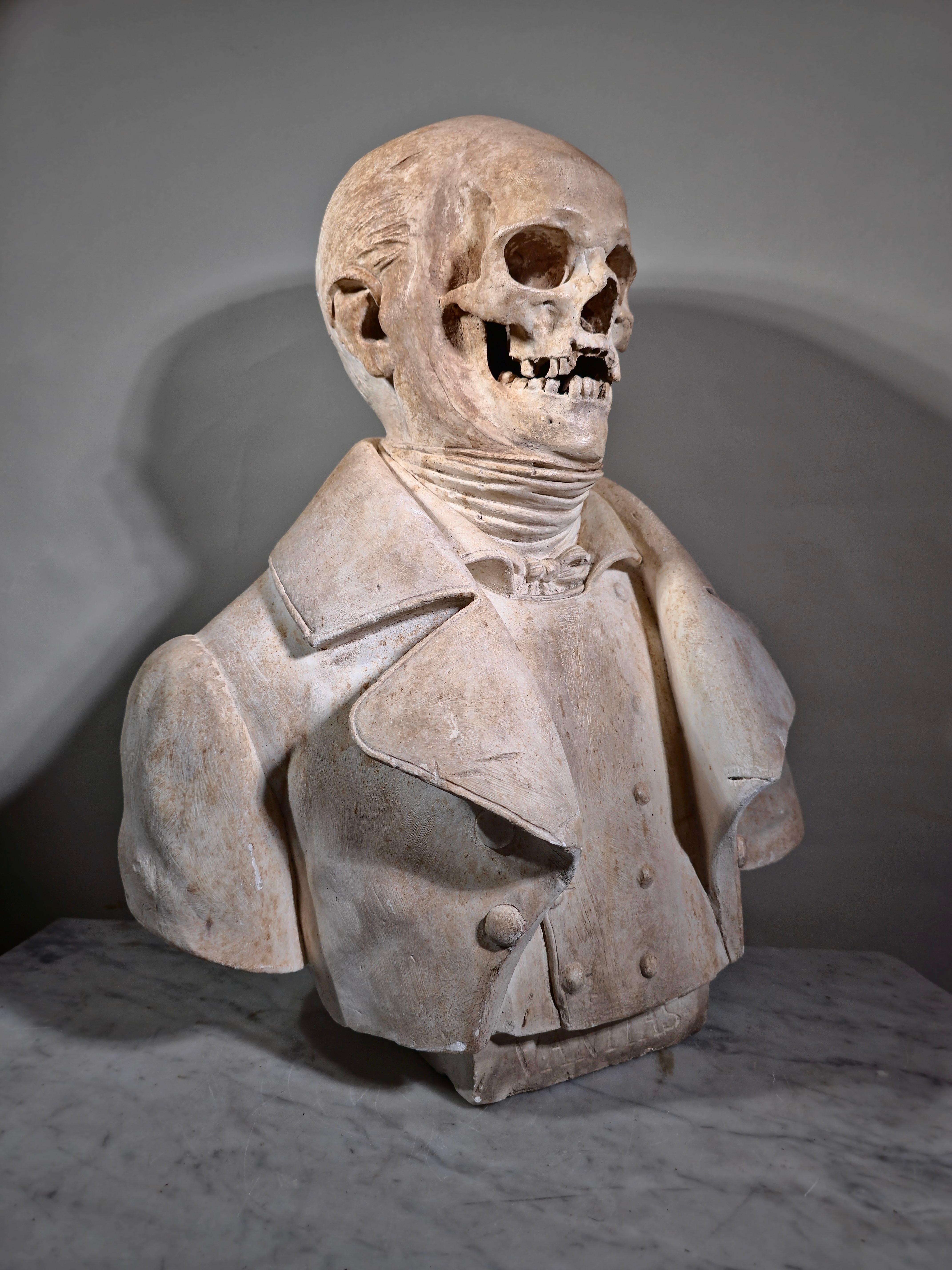 Spectacular Memento Mori Vanitas from the 19th Century - Italy For Sale 1
