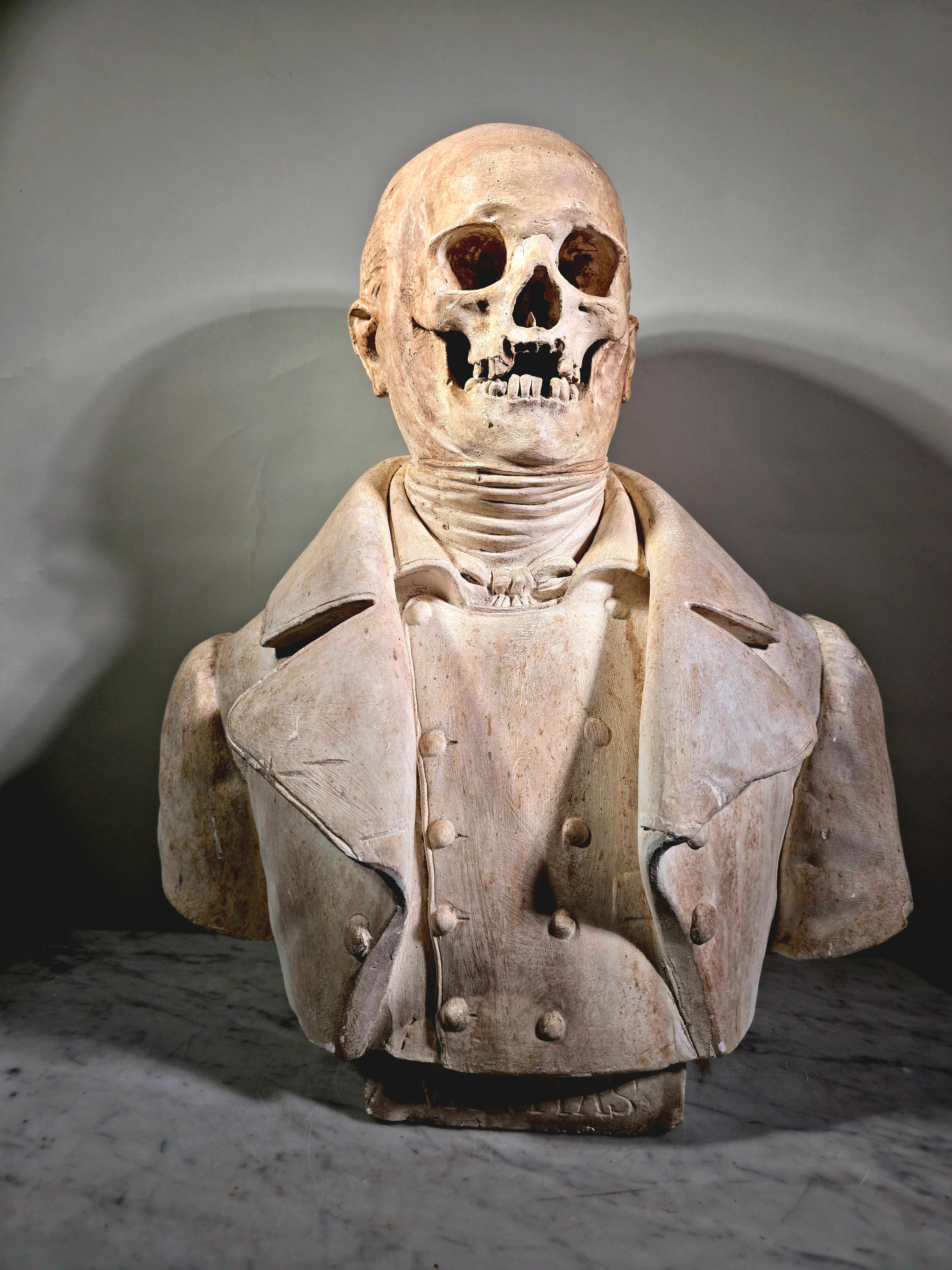 Spectacular Memento Mori Vanitas from the 19th Century - Italy For Sale 2
