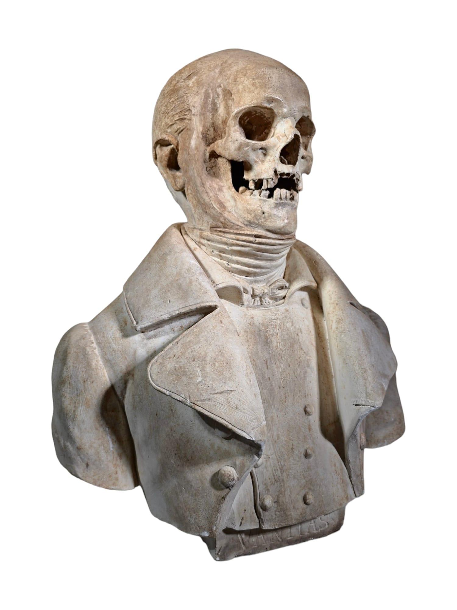 Spectacular Memento Mori Vanitas from the 19th Century - Italy For Sale 4