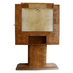 Spectacular Modernist Bar by Jean Gouffé, circa 1935, Signed, Art Deco, France