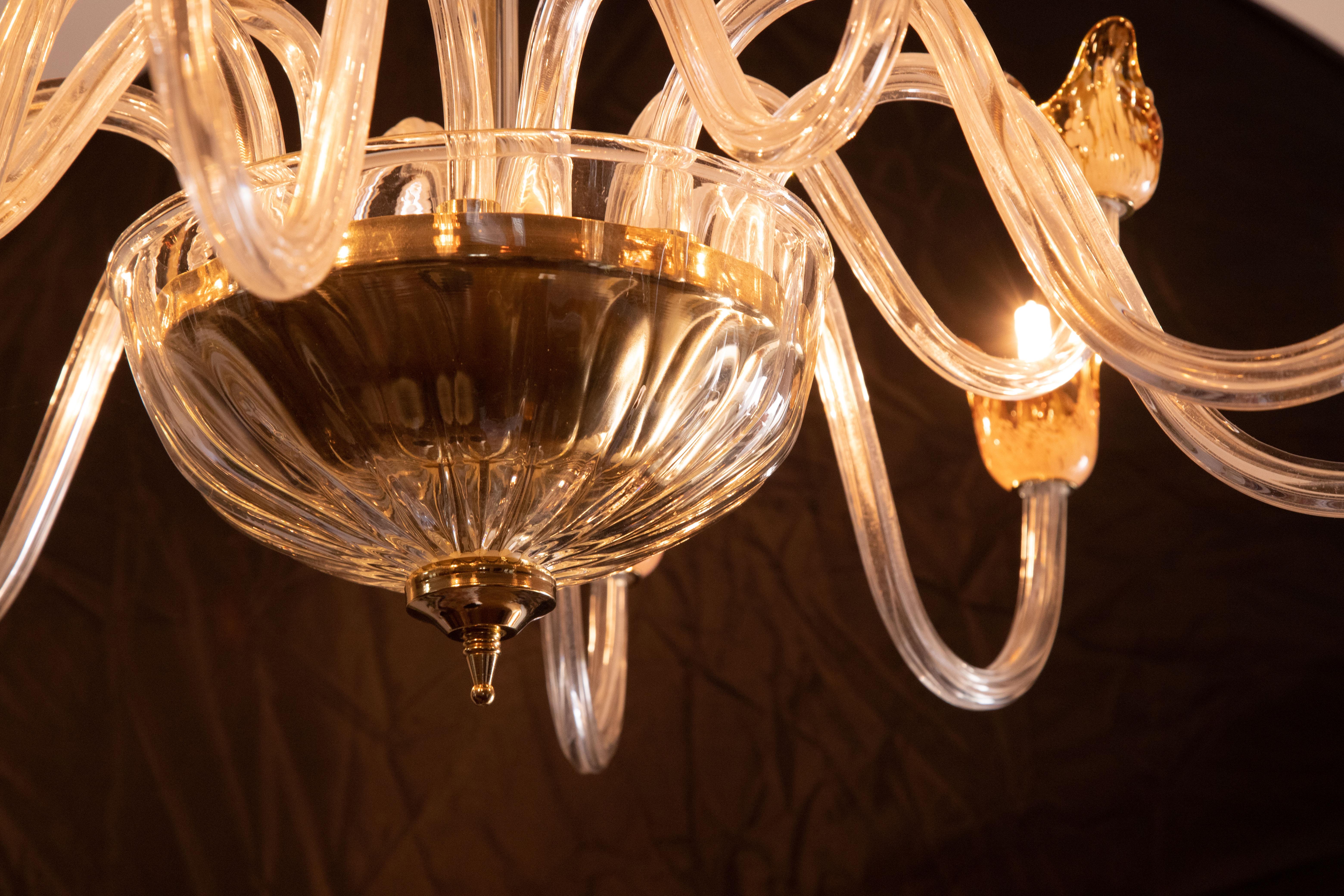 Spectacular Murano Chandelier 12 arms 1